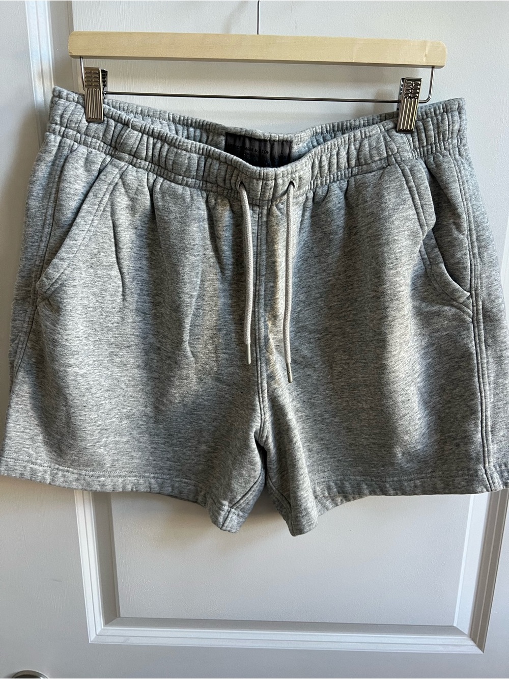 Abercrombie & Fitch Light Gray Athletic Sweatshorts